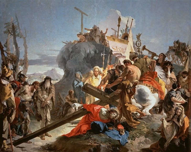 Tiepolo Christ Carrying the Cross, Artist: Tiepolo, Giovanni Battista