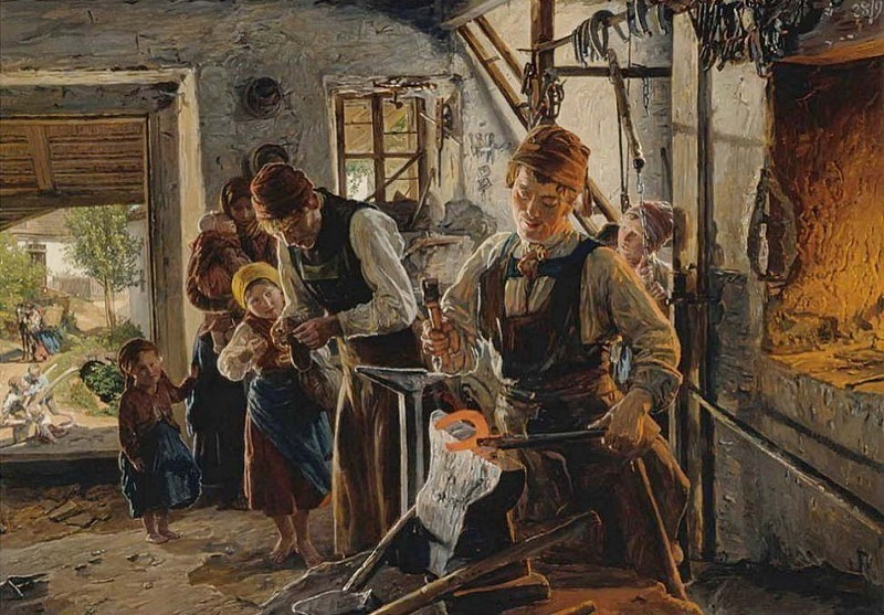 - Schmiedewerkstatt