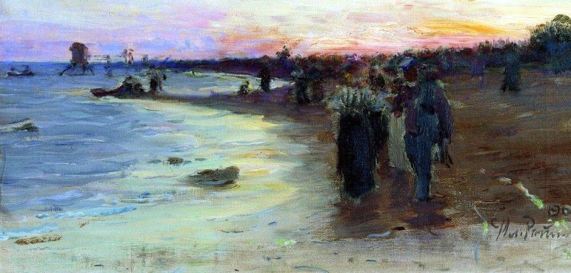 On the Gulf of Finland. 1903. Ilya Repin