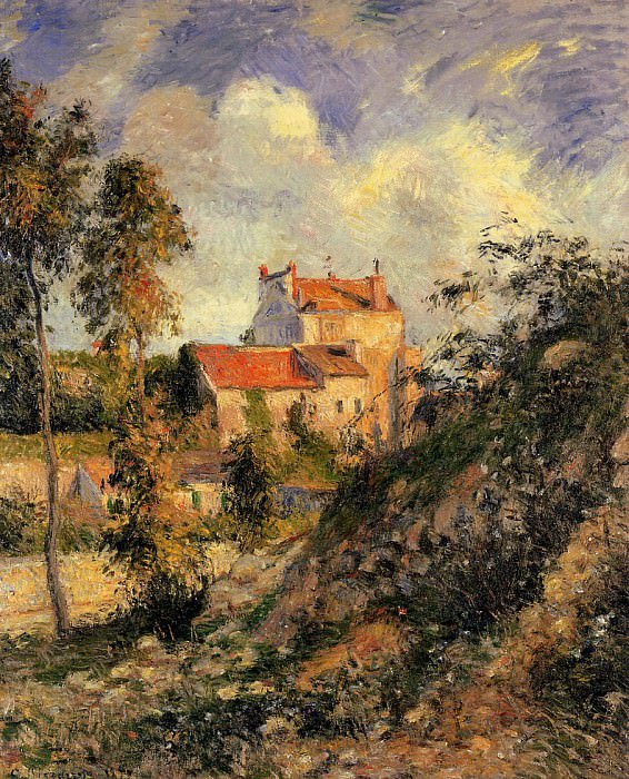   : Les mathurins, Pontoise. (1877), : Pissarro, Camille
