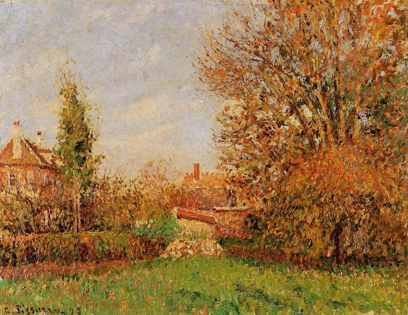   : Autunm in Eragny. (1899), : Pissarro, Camille