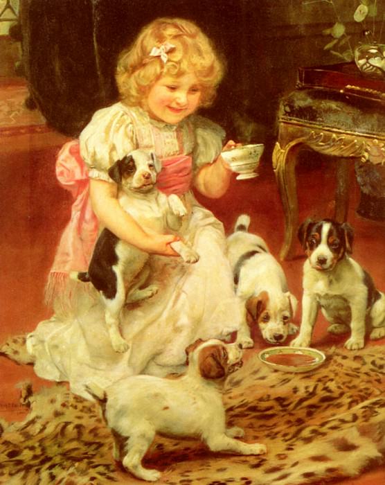 Elsley Arthur Tea Time, �����: Elsley, Arthur JohnElsley, Arthur John (�������� �� Gallerix.ru)