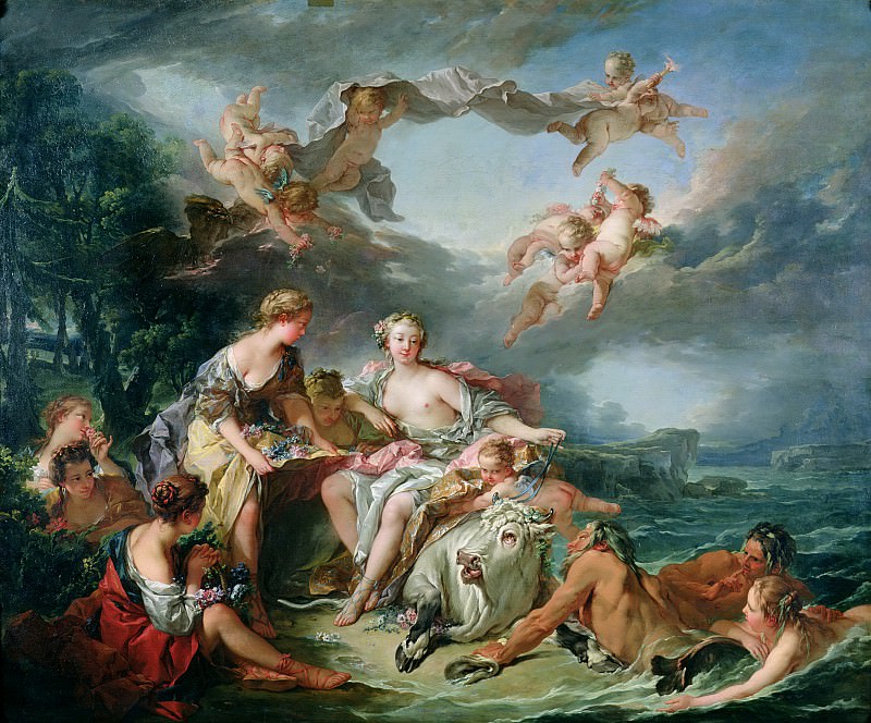   -   [The Rape of Europa] 1747