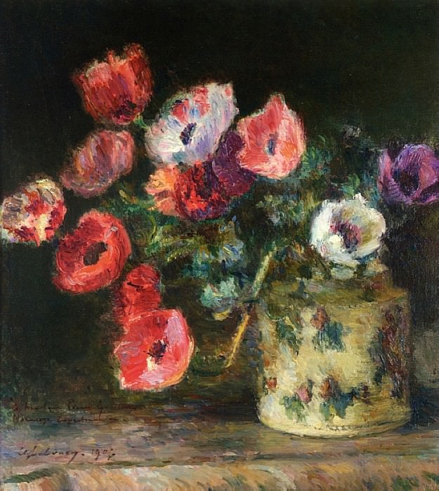 Bouquet of Anemones 1906, �����: Lebourg, Albert-Charles (Lebourg �������-�����)Lebourg, Albert-Charles (�������� �� Gallerix.ru)