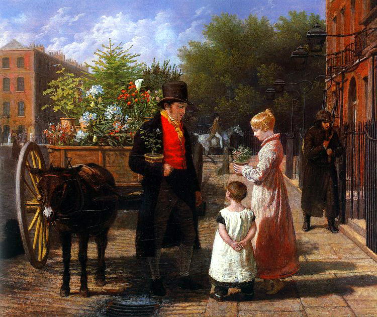 ����������� ��������� - Agasse Jacques Laurent The Flower Seller