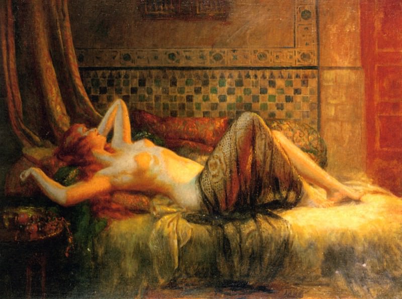 Delphin Enjolras - Reclining Nude