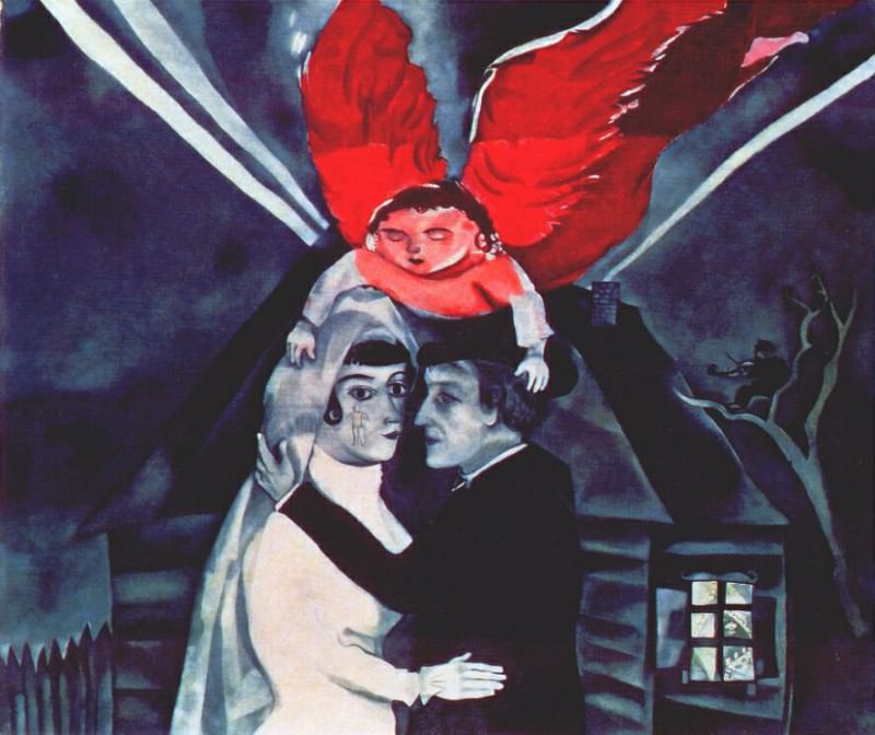 ���� ����� - chagall the wedding 1918