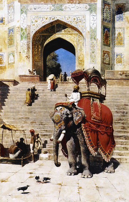 Royal Elephant. Edwin Lord Weeks - ����� ���� ���� (1849-1903)