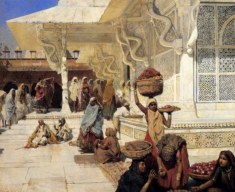 Weeks Edwin Festival At Fatehpur Sikri. Edwin Lord Weeks - ����� ���� ���� (1849-1903)