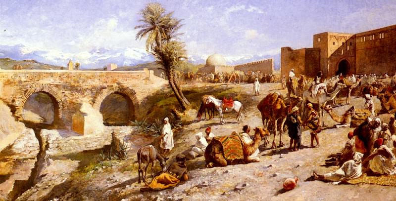 A Royal Procession. Edwin Lord Weeks - ����� ���� ���� (1849-1903)