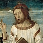 ����������� � ������: BELLINI,G. CHRISTS BLESSING, 1460, LOUVRE, �����: Bellini, Giovanni
