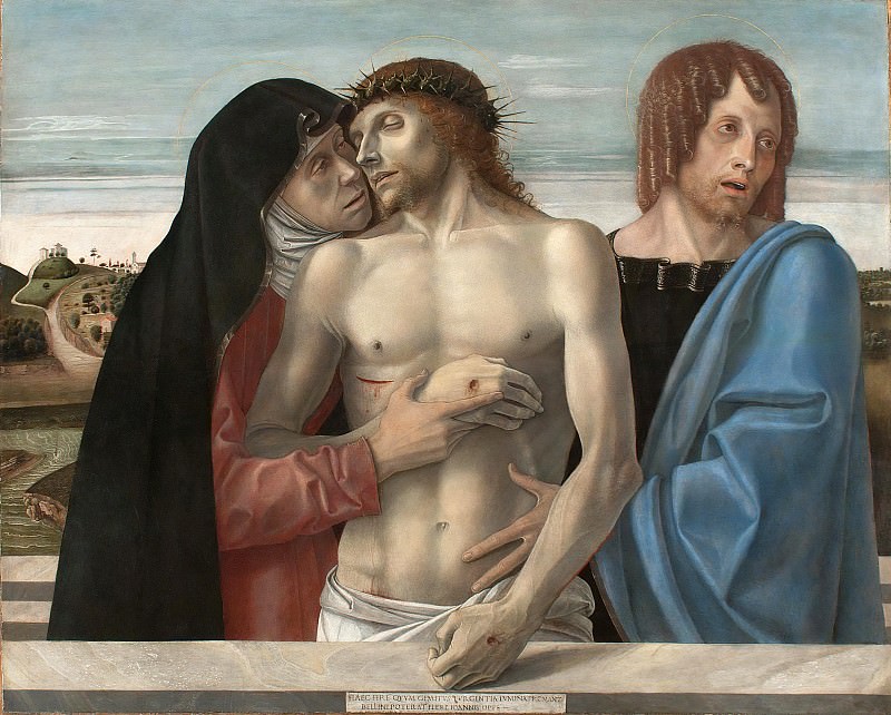 ����������� � ������: BELLINI,G. PIETA, BRERA GALLERY AT MILAN, �����: Bellini, Giovanni