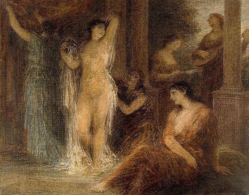 : Fantin Latour Henri The Bath, : Fantin-Latour, Ignace-Henri-Jean-Theodore