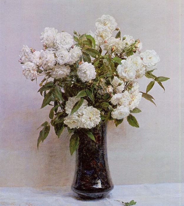 : Fantin Latour Henri Fairy Roses, : Fantin-Latour, Ignace-Henri-Jean-Theodore