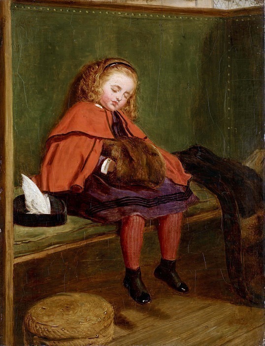 my second sermon, �����: Millais, John Everett