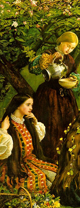 spring detail3, �����: Millais, John Everett