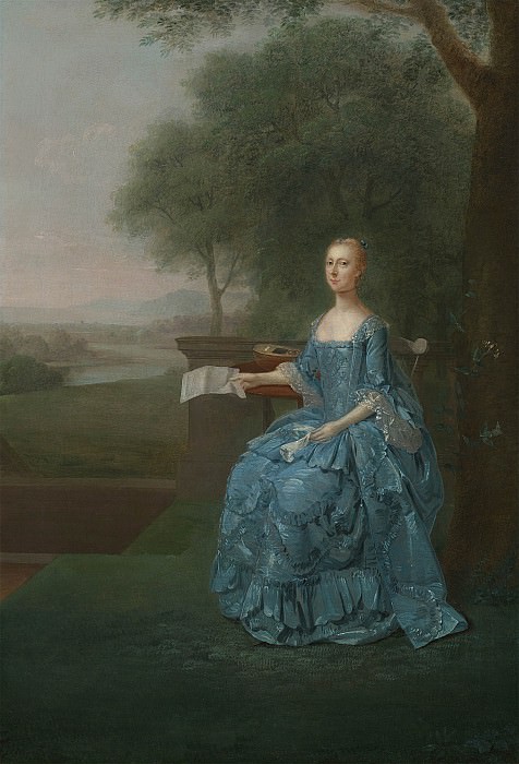 ����� 1 - ������������ ��������� ����������� �������� - Arthur Devis   Portrait of Anne Sidney Mrs Henry Streatfeild   3