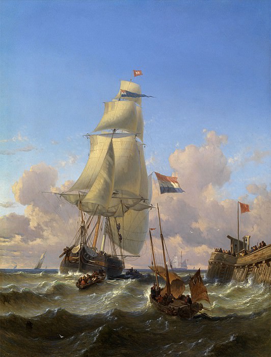 ����� 1 - ������������ ��������� ����������� �������� - Alexandre J FRANCIA   Boats near the Pier   87439 121