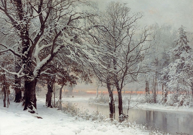 ����� 1 - ������������ ��������� ����������� �������� - Anders Andersen Lundby   A Winters Evening   12144 2426