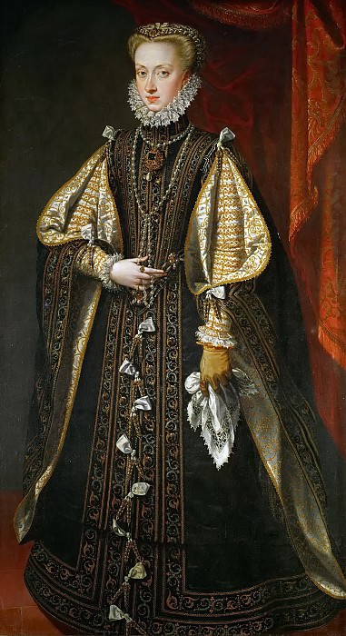 Музей истории искусств - Алонсо Санчес Коэлло - Эрцгерцогиня Анна Австрийская, королева Испании (1549-1580)