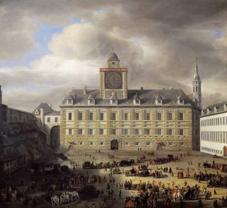 Музей истории искусств - Самуэль ван Хоогстратен - Императорский дворец в Вене