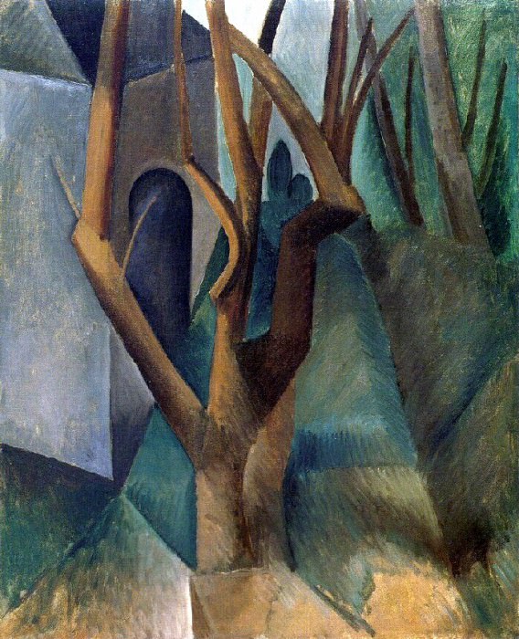 1908 Paysage2. Pablo Picasso (1881-1973) Period of creation: 1908-1918