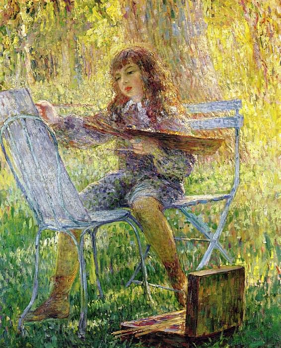 Young Painter 1904 05, : Lebasque, Henri ( Lebasque)