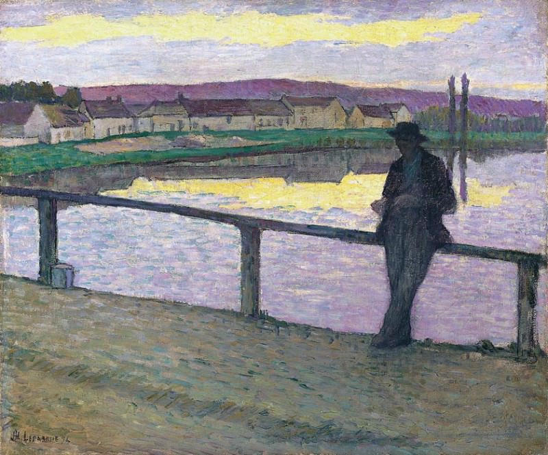 Sunset at Pont Aven, : Lebasque, Henri ( Lebasque)