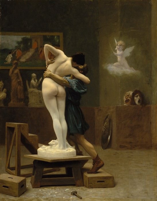 ���-���� ����� - ��������� � ������� [Pygmalion And Galatea], ����� ������������, ���-����, �����: Gérôme, Jean-Léon (���-���� �����)