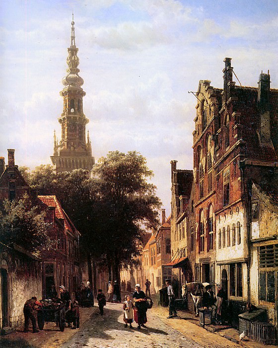 Springer Cornelis Walenkerk Haarlem Sun, : Springer, Cornelis