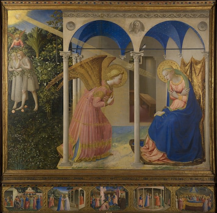 Angelico, Fra - The Annunciation, : Masterpieces of the Prado Museum (  )Masterpieces of the Prado Museum (  Gallerix.ru)
