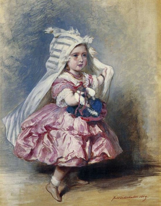 Франц Ксавьер Винтерхальтер - Winterhalter Franz Xavier Princess Beatrice