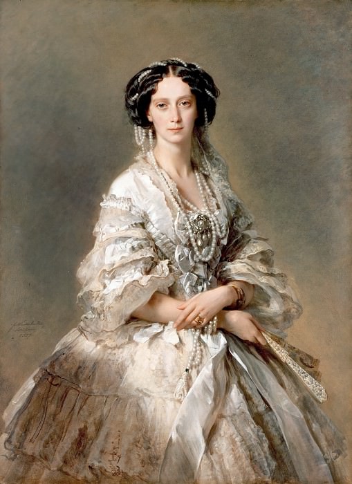 Франц Ксавьер Винтерхальтер - Winterhalter Franz Xavier The Empress Maria Alexandrovna of Russia 1857