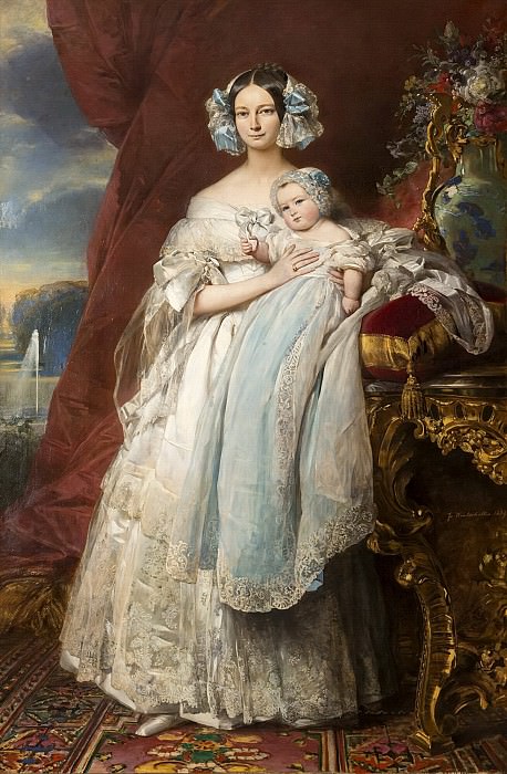 Франц Ксавьер Винтерхальтер - Winterhalter Franz Xavier Helene Louise Elizabeth de Mecklembourg Schwerin