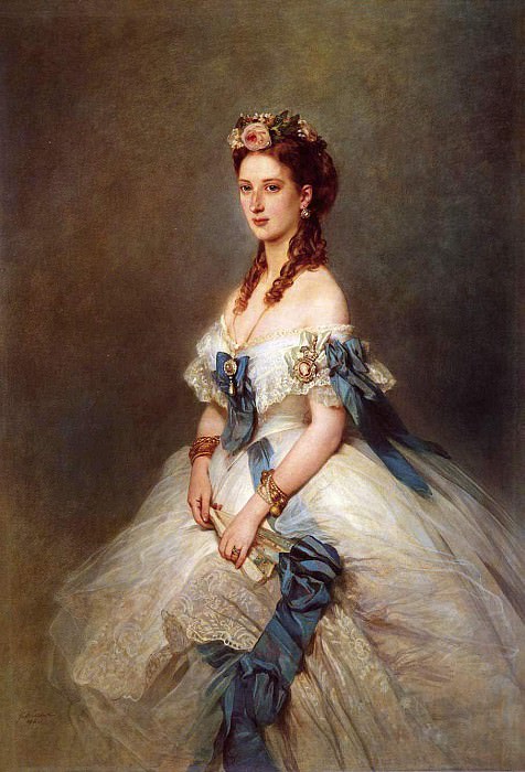 Франц Ксавьер Винтерхальтер - Winterhalter Franz Xavier Alexandra Princess of Wales 1864