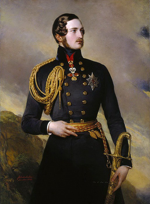 Франц Ксавьер Винтерхальтер - Winterhalter Franz Xavier Prince Albert 1842