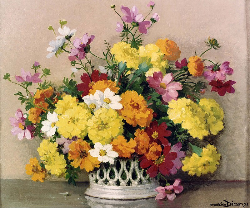  4 -     - Maurice Decamps   Summer Flowers   11989 2426