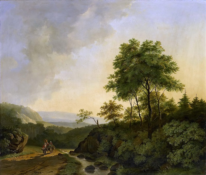 �����������: ����� 2 - Roos, Cornelis François -- Gezicht in het Harzgebergte, 1840