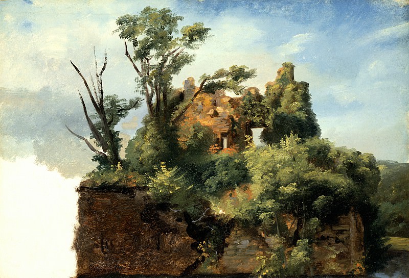 LACMA (Лос-Анжелес) - Pierre-Henri de Valenciennes - Landscape with Ruins