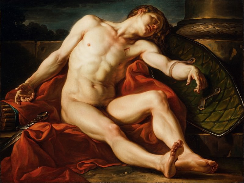 LACMA (Лос-Анжелес) - Jean-Simon Berthelemy - Death of a Gladiator