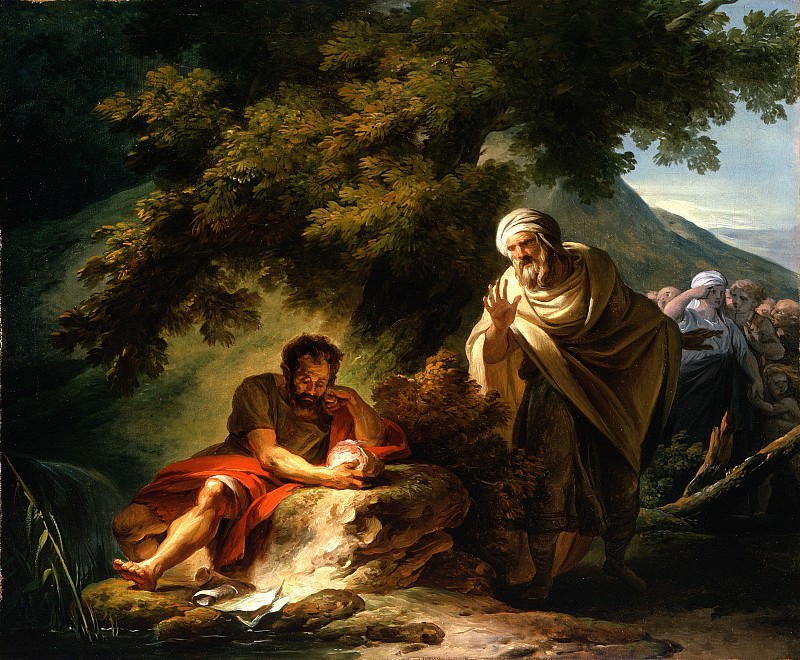 LACMA (Лос-Анжелес) - Francois-Andre Vincent - Democritus among the Abderitans
