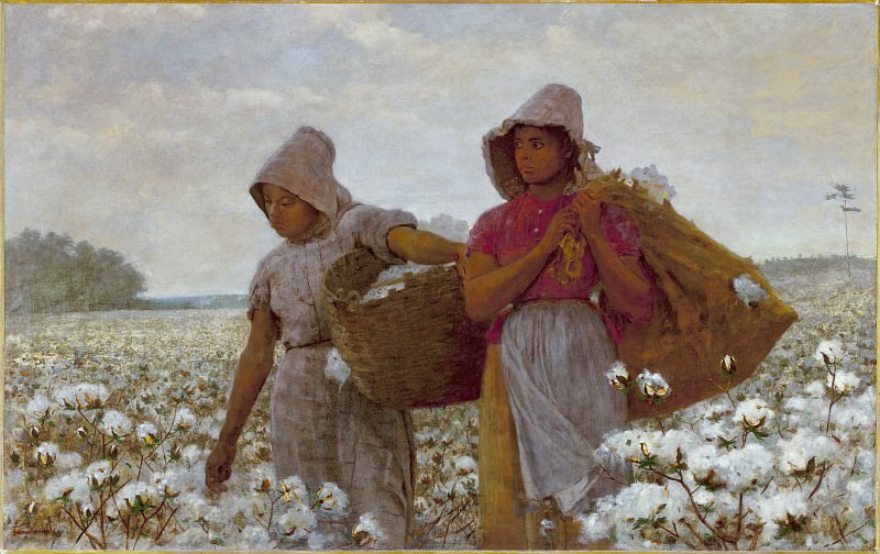 LACMA (Лос-Анжелес) - Winslow Homer - The Cotton Pickers