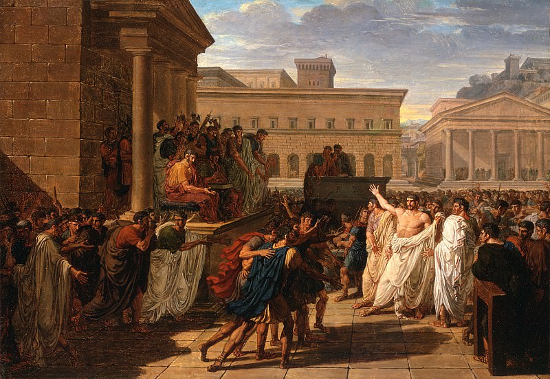 LACMA (Лос-Анжелес) - Louis Lafitte - Brutus Listening to the Ambassadors from the Tarquins