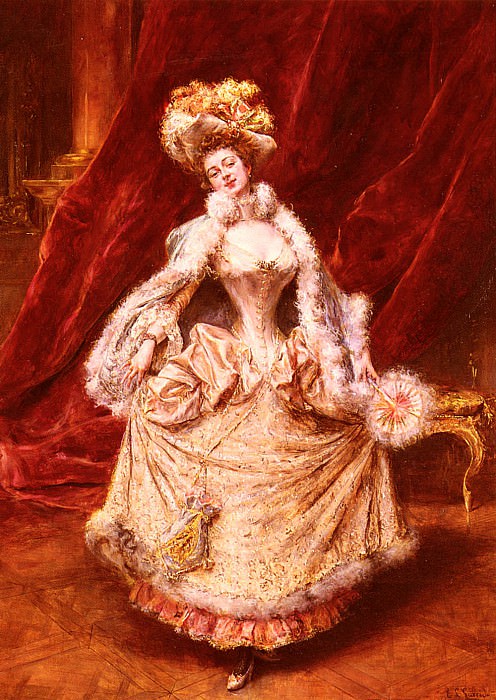 Garrido Eduardo Leon The Curtsey. �������, ������� ����