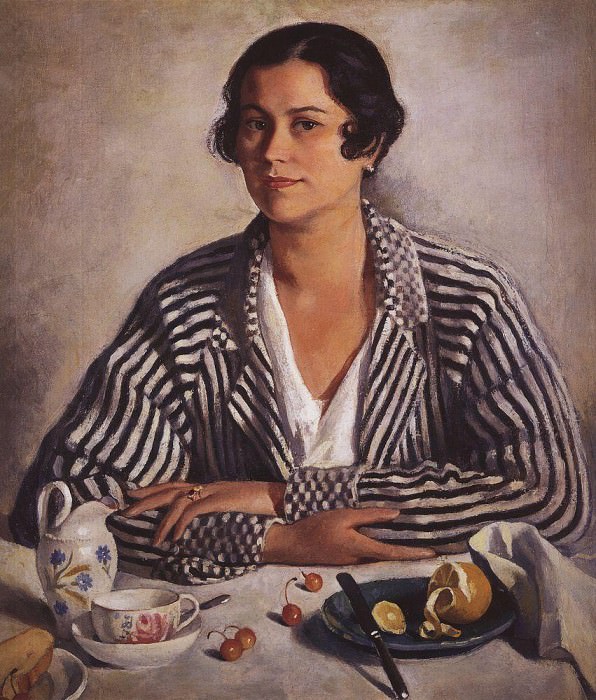 Изображение в архиве: Портрет МАТройницкой 1924, Автор: Серебрякова Зинаида Евгеньевна (1884-1967)Серебрякова Зинаида Евгеньевна (1884-1967) (Живопись на Gallerix.ru)
