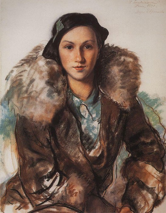 Изображение в архиве: Мария Бутакова урожденная Евреинова 1931, Автор: Серебрякова Зинаида Евгеньевна (1884-1967)Серебрякова Зинаида Евгеньевна (1884-1967) (Живопись на Gallerix.ru)