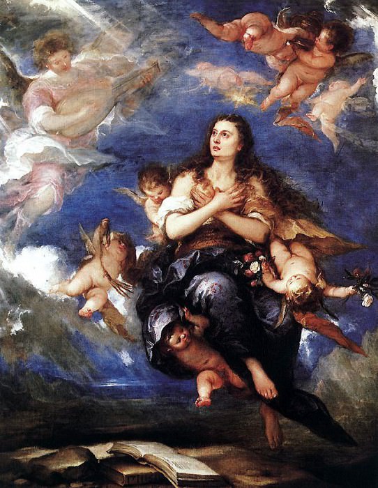 ��������� ��������� - ANTOLINEZ Jose Assumption Of Mary Magdalene