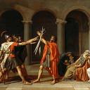 The Oath of the Horatii, : David, Jacques-Louis