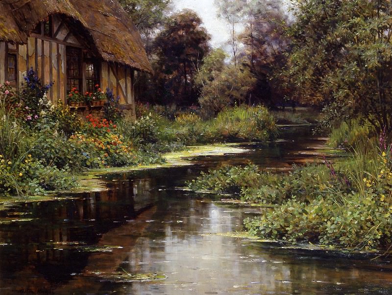 Summer afternoon normandy, : Knight, Louis Aston