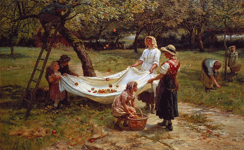 Фредерик Морган - The Apple Gatherers